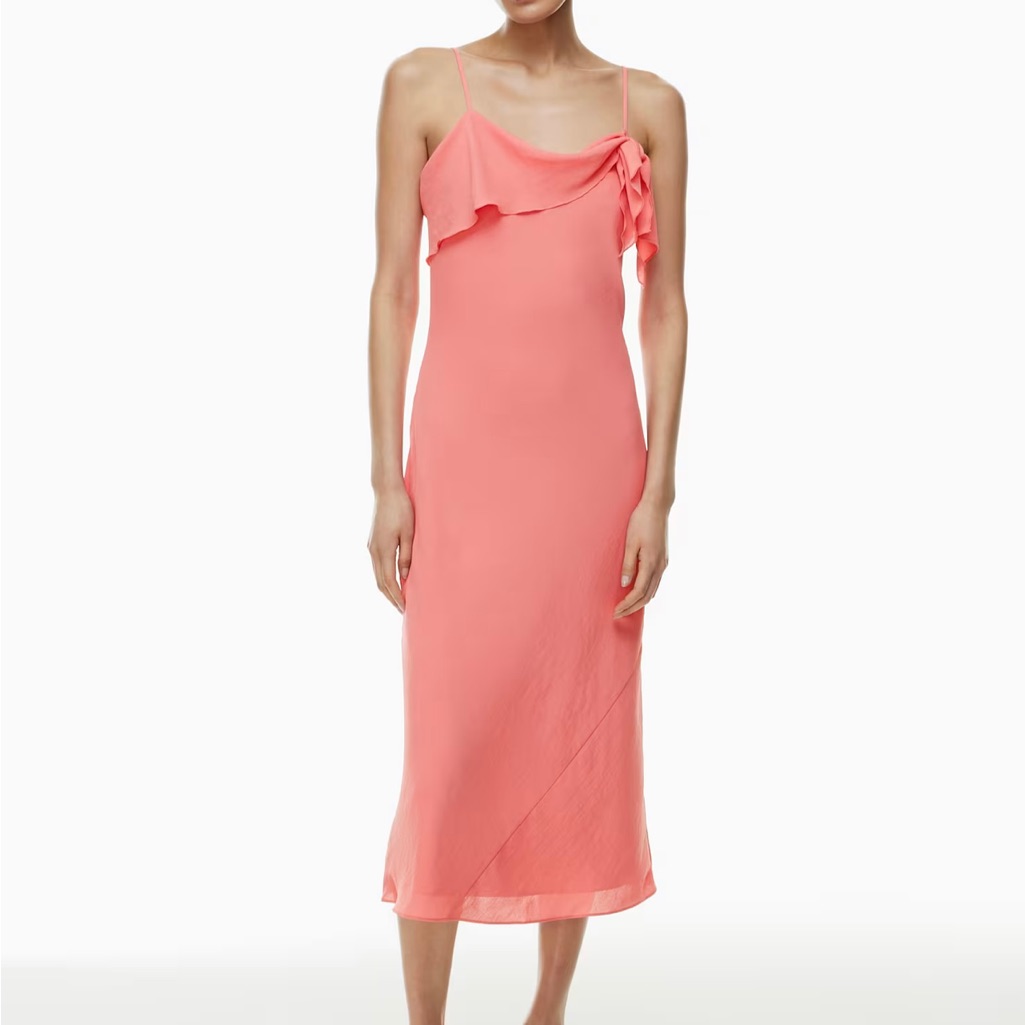 Aritzia Wilfred Cannelle Dress In Petuna Pink